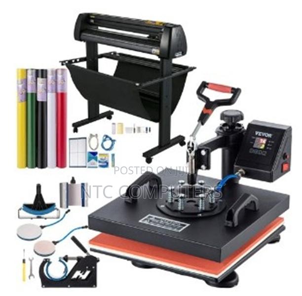 14" Vinyl Cutter Plotter Heat Press 8in1 Transfer Machine - main view
