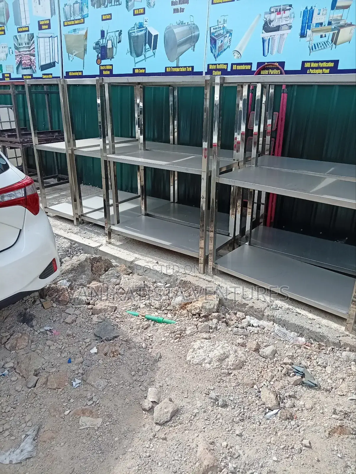 Professional Kitchen Racks
Professionally Fabricated