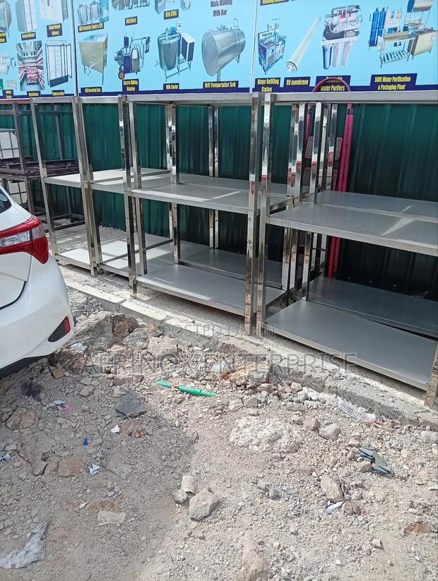 Professional Kitchen RacksProfessionally Fabricated - main view