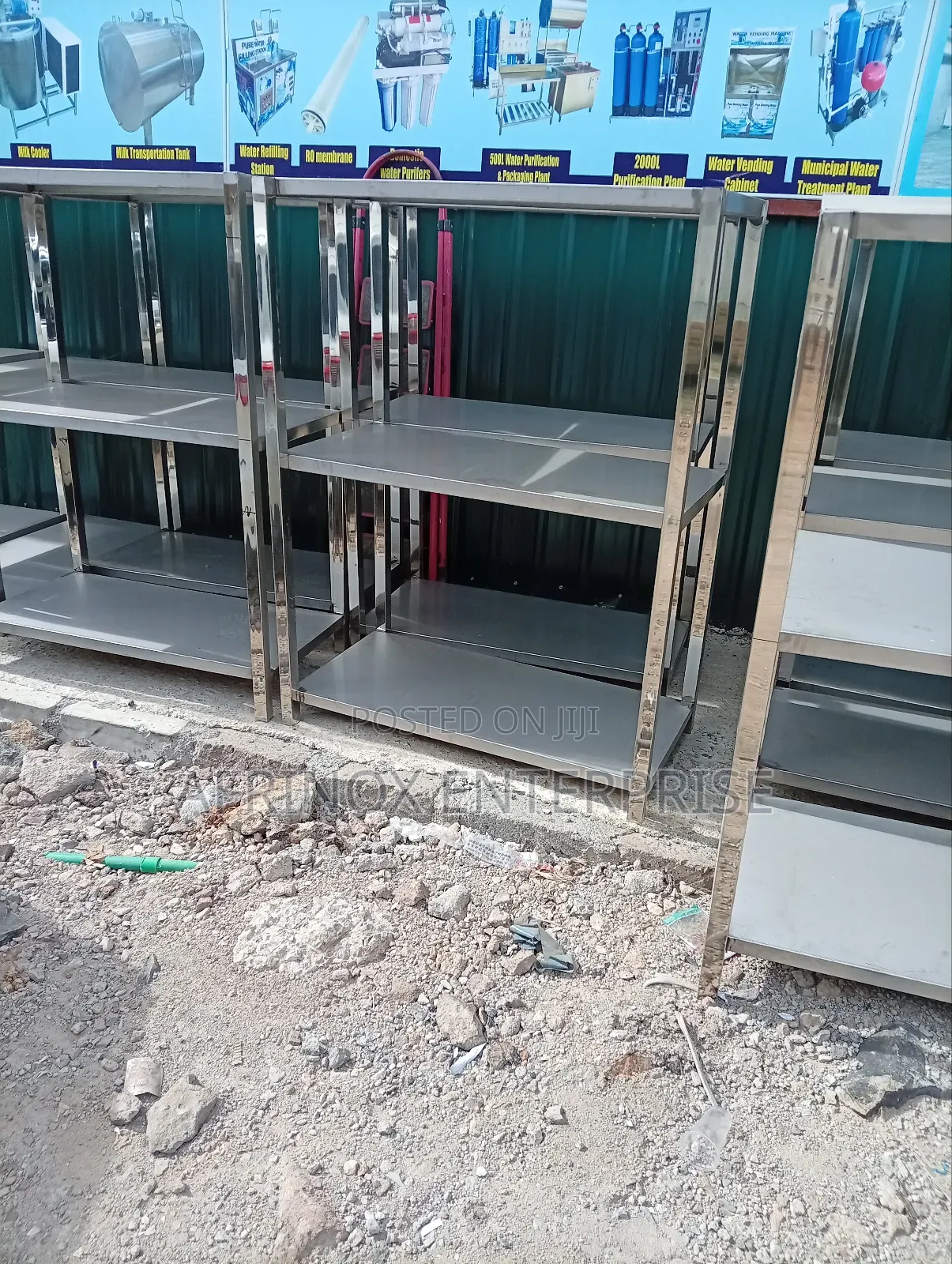 Professional Kitchen Racks
Professionally Fabricated