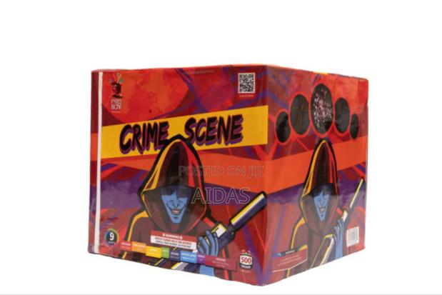 9 Shots Crime Scene Outdoor Fireworks - main view