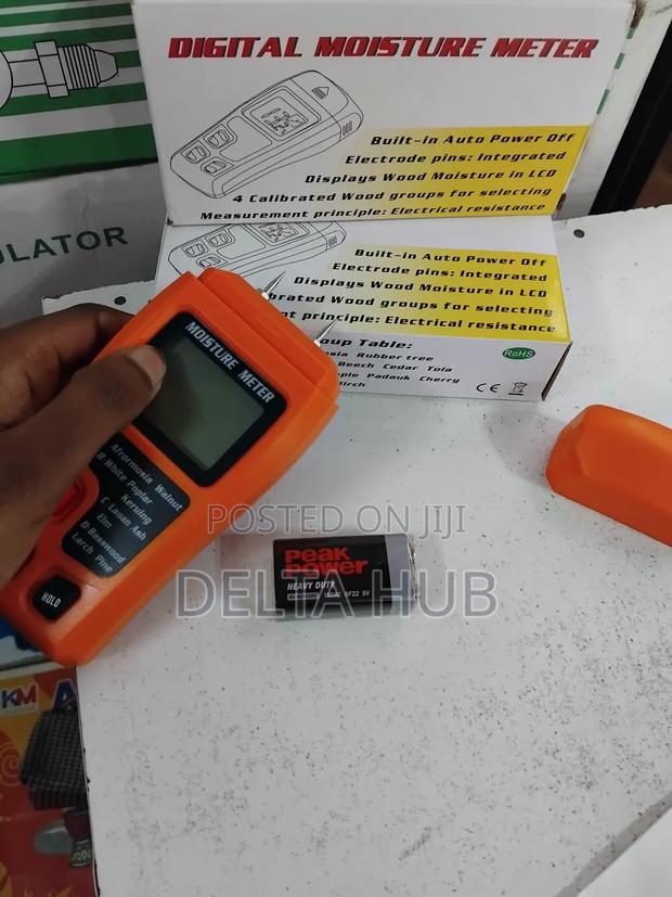 Integrated Pin Wood Moisture Meter - main view