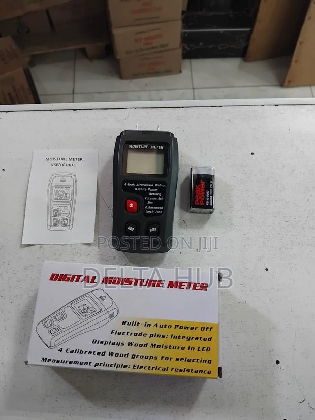 Fast-response Digital Wood Moisture Tester - main view