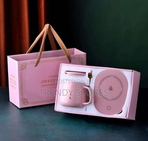 Porcelain Cup & Thermal Coasters - main view