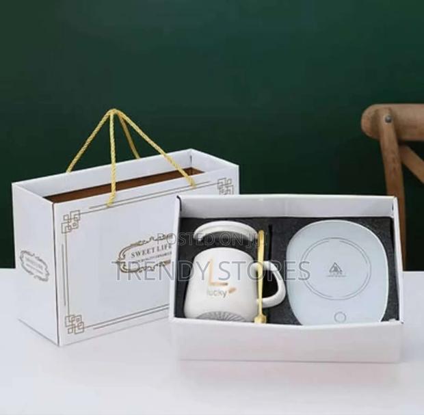 Porcelain Cup & Thermal Coasters - main view