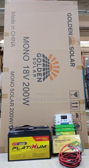 100ah Lithium Battery Home Full Kit - 200w Inverter - 600w Inverter - thumbnail 2