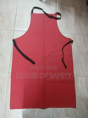 Bright Red Colours Medical Environment Aprons