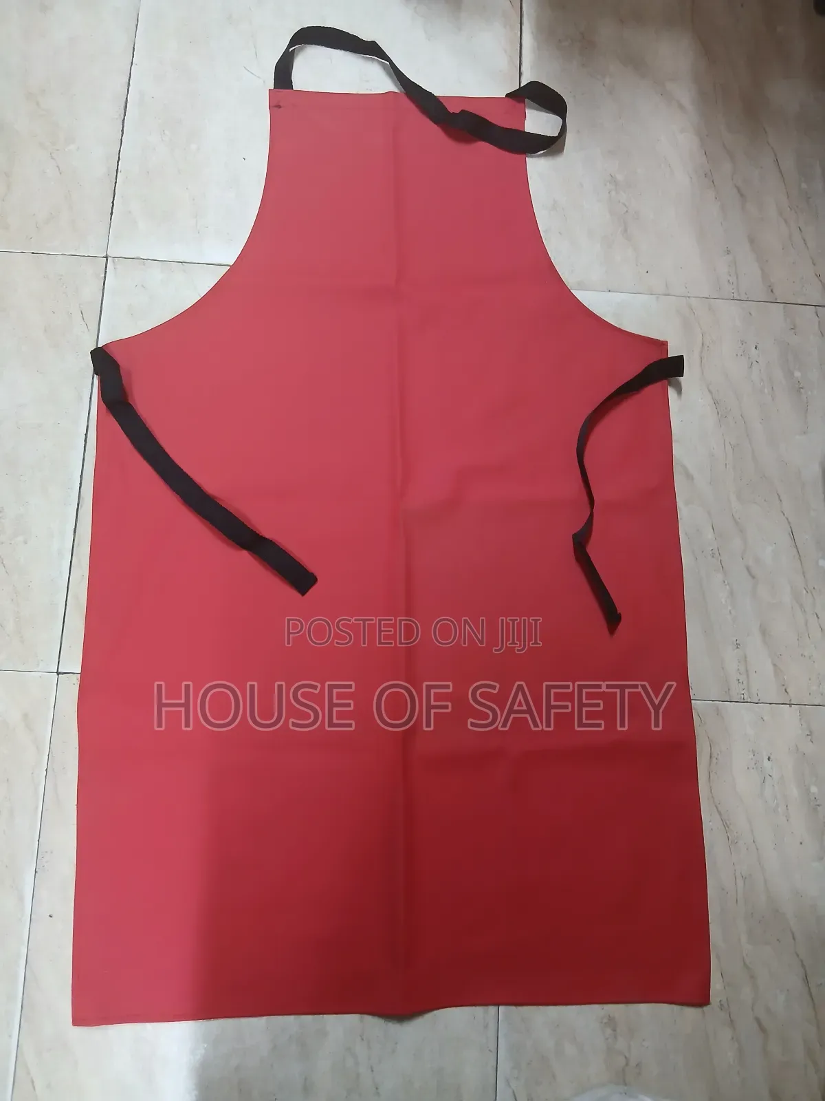 Bright Red Colours Medical Environment Aprons