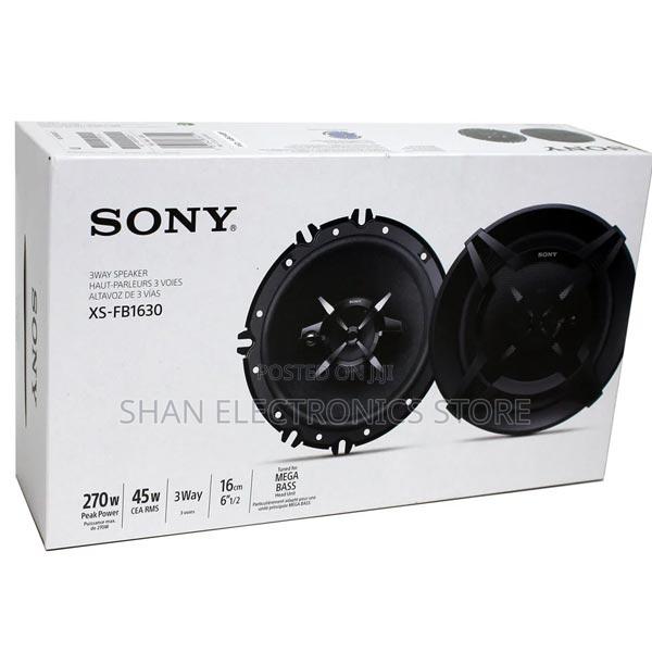 Car Speaker. Sony Xs-Fb1630 6" (16cm) 3-Way Coaxial Car Speakers. - main view