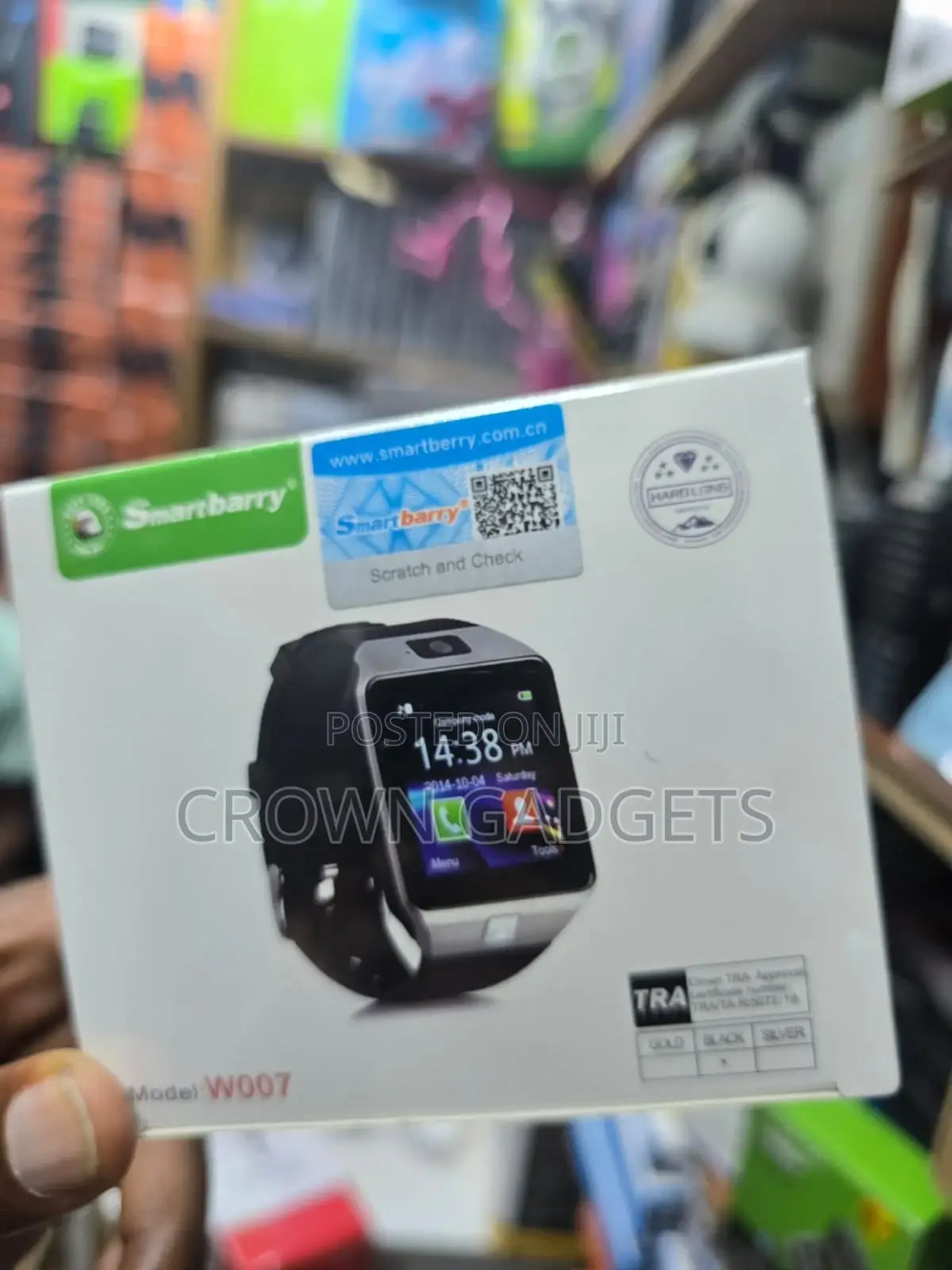W007 Smartwatch Phone With Sim, Bluetooth Health Tracking