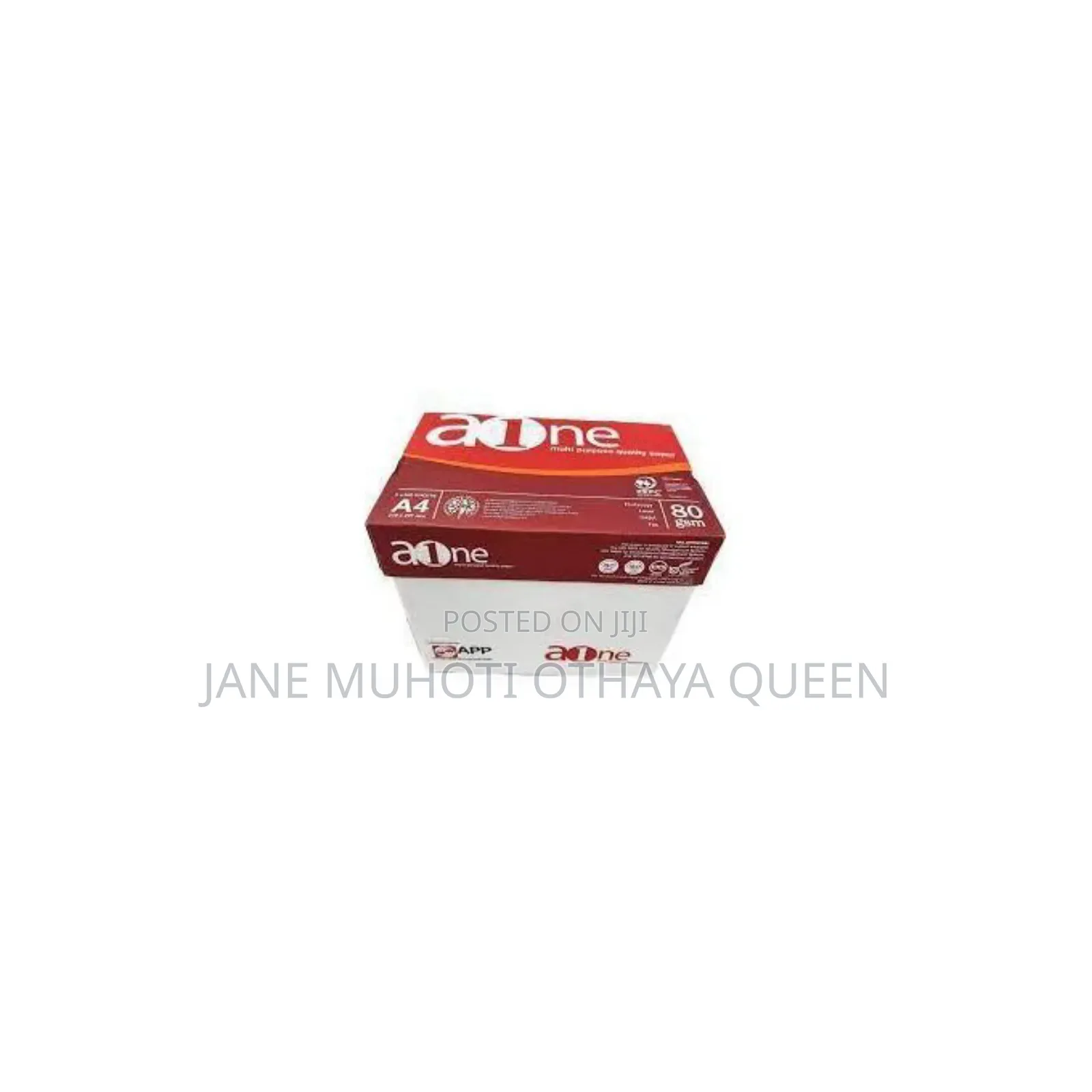 Aone A4 80gsm Photocopy Paper - Ream