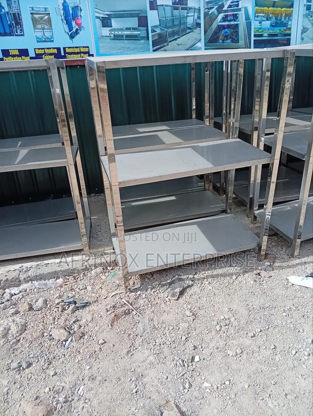 Kitchen Rack, Stainless Steel Made - main view