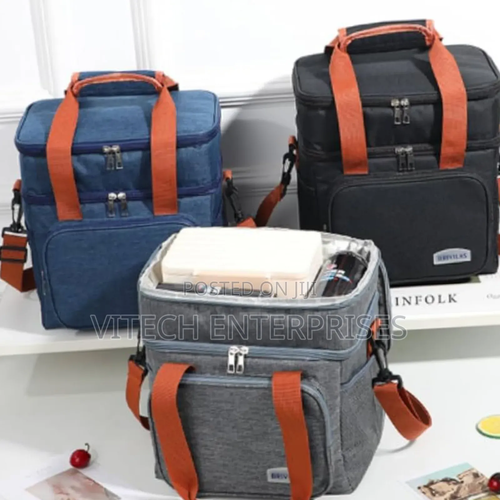 2 Layer Insulated Food Bag
