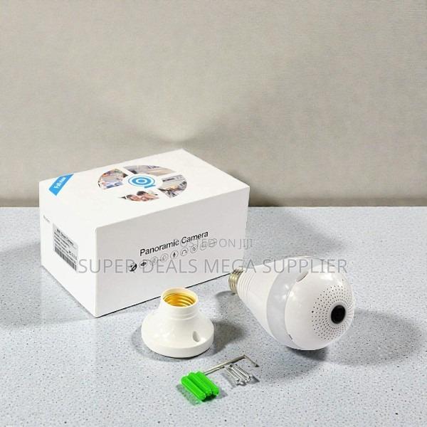 Panoramic 360 Degree 1080p Smartphone App Control Wifi Bulb Camera