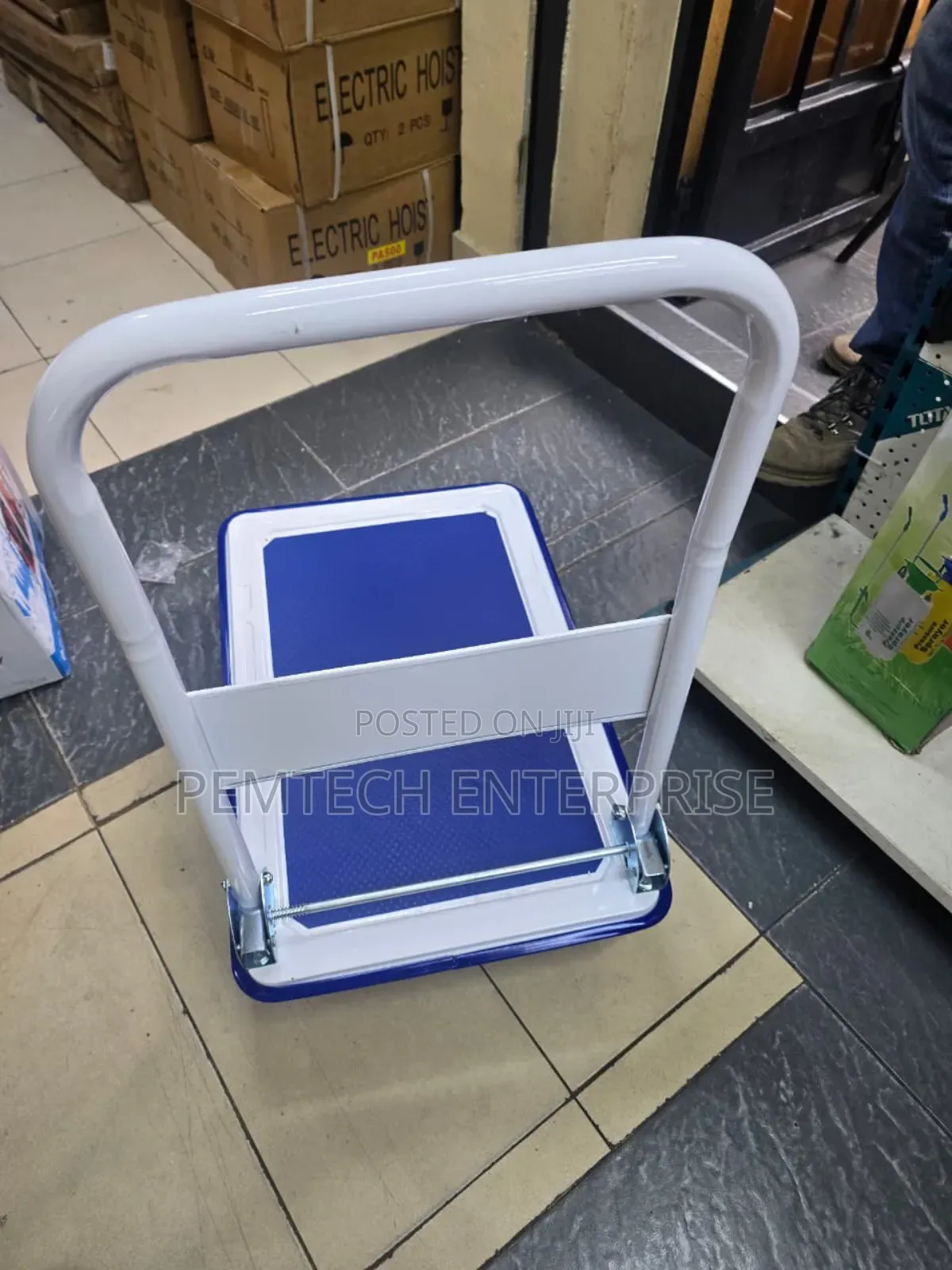 Foldable Platform Hand Trolley