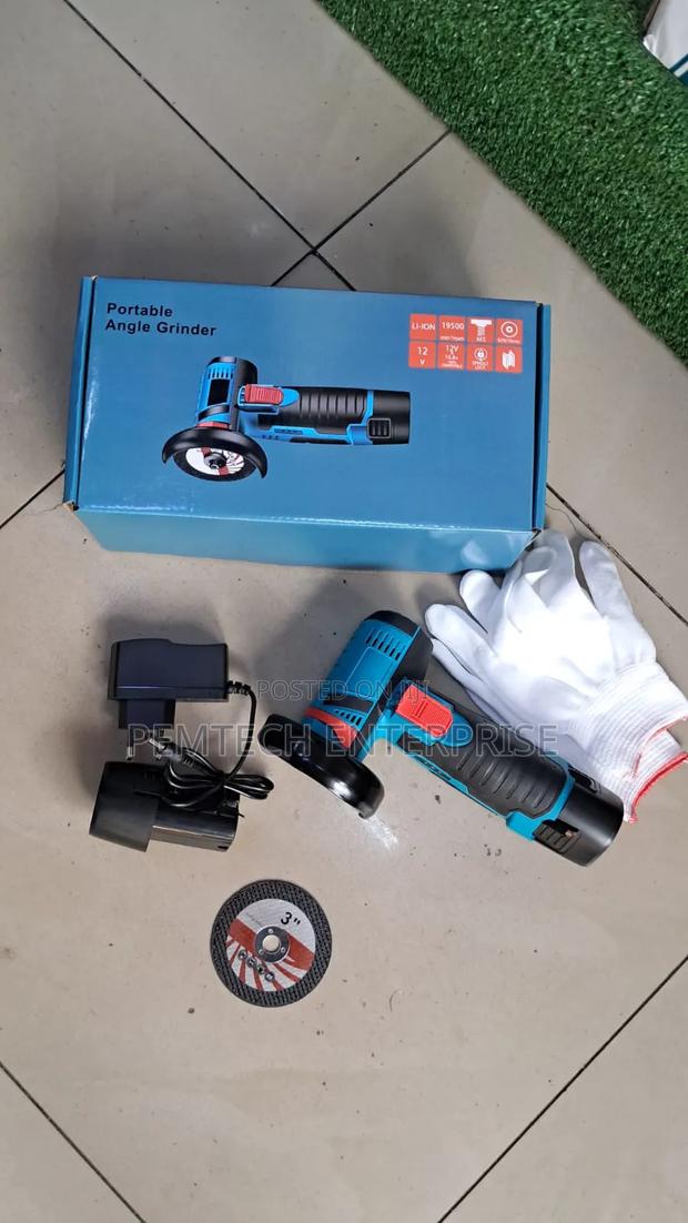 12v Cordless Angle Grinder.