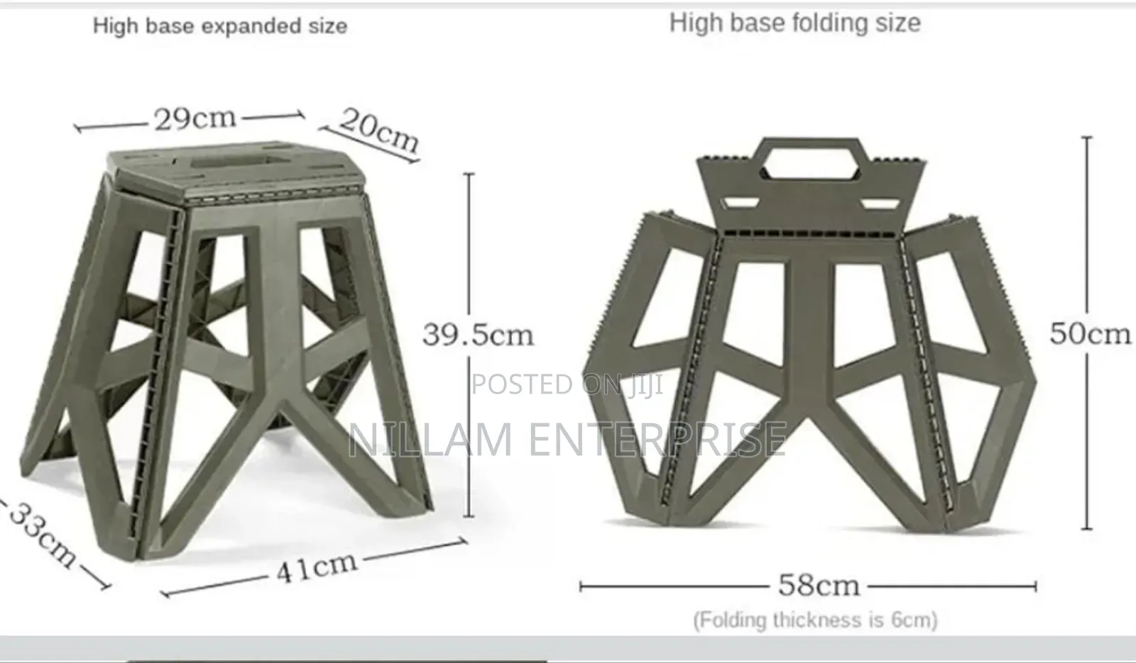 Camping/Outdoorer Foldable Stool