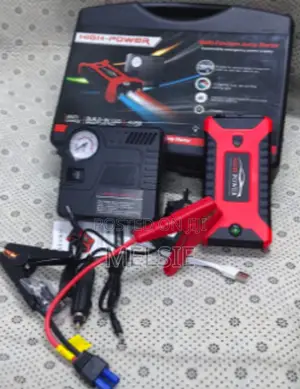 Booster Power High Power 99800mah Jump Starter With Air Pump