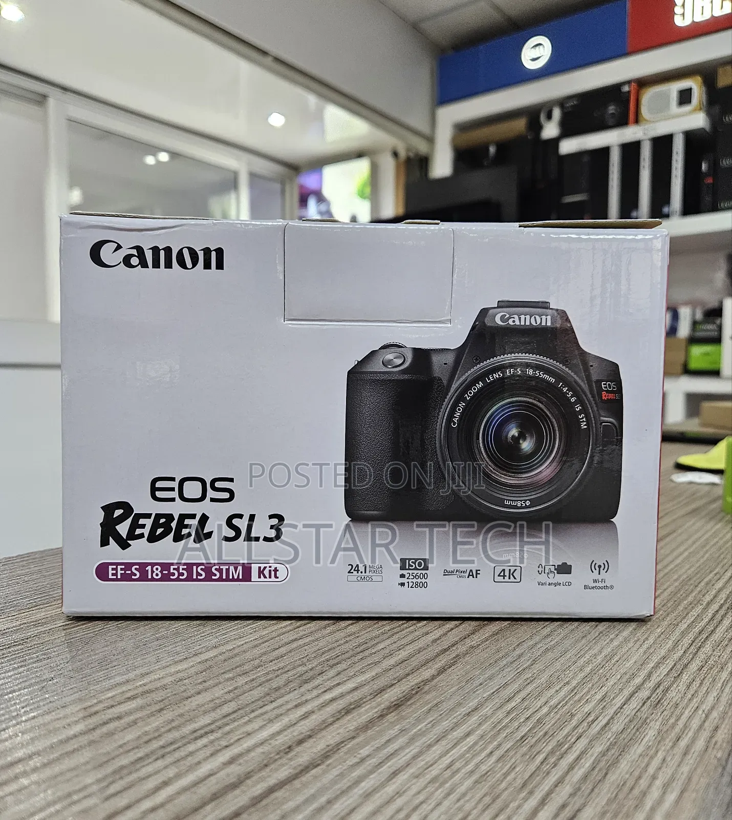 Canon Eos Rebel Sl3 DSLR Camera With 18-55mm Lens (Open Box)