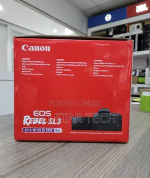 Canon Eos Rebel Sl3 DSLR Camera With 18-55mm Lens (Open Box)