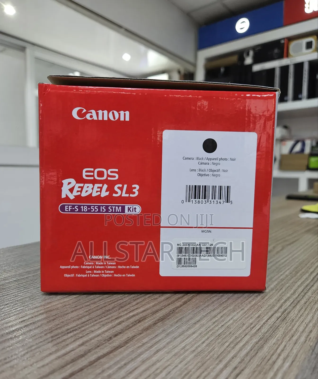 Canon Eos Rebel Sl3 DSLR Camera With 18-55mm Lens (Open Box)