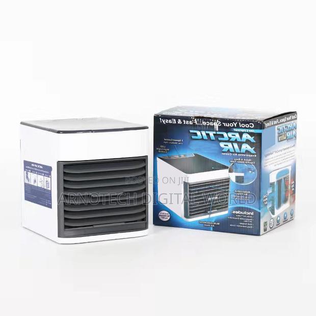 Portable Ultra Usb Air Cooler Cooling Fan Indoor Humidifier 3 Speed - thumbnail 3