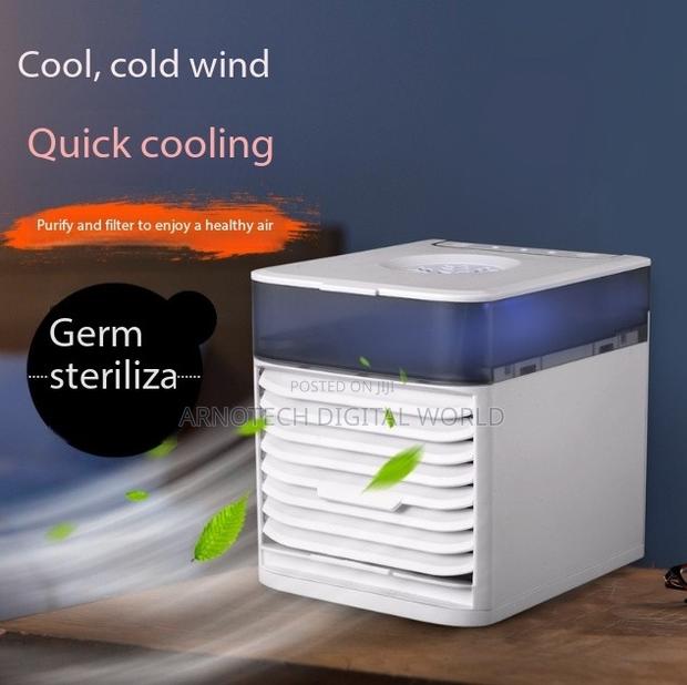 Portable Ultra Usb Air Cooler Cooling Fan Indoor Humidifier 3 Speed - thumbnail 6