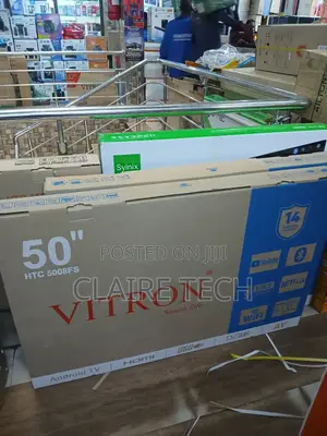 Vitron 50 Inch Frameless Uhd Android Tv Bluetooth