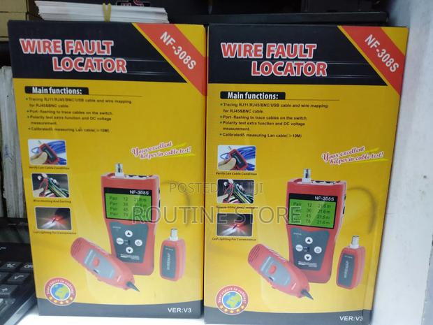 Wire Fault Locator - main view