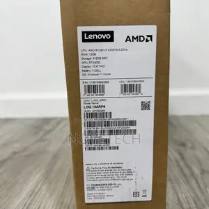 New Laptop Lenovo LOQ 15ARP9 16GB AMD Ryzen 5 SSD 512GB
