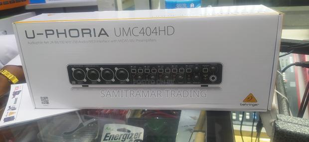 U-Phoria Umc-404hd Behringer 4x4 Usb 2.0 Audio/Midi Interface