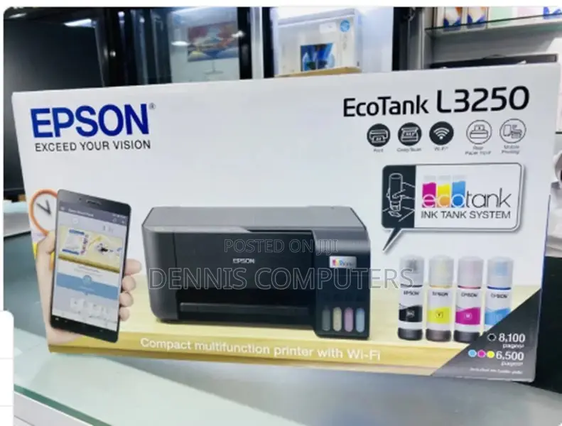 Epson Eco-Tank L3250 A4 Wi-Fi All-in-One Ink Tank Printer