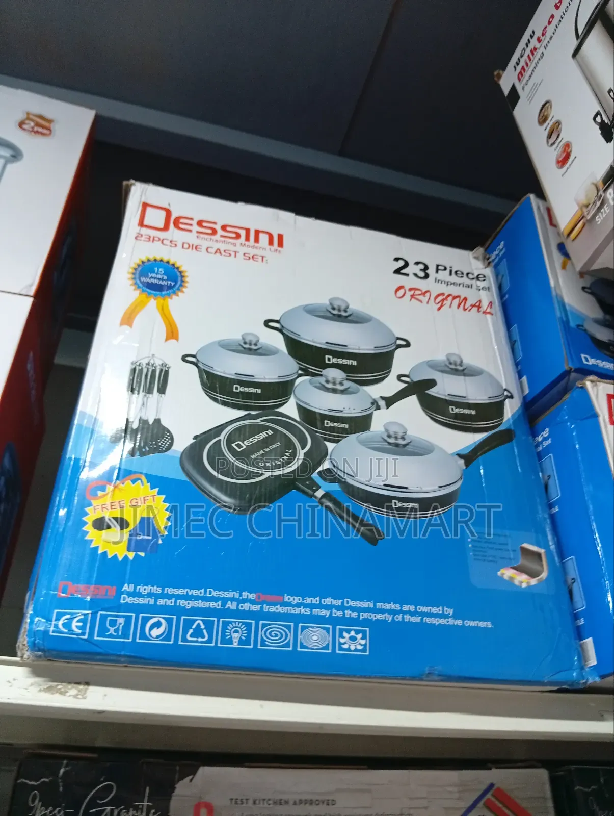 23pcs Dessini Cookware Set