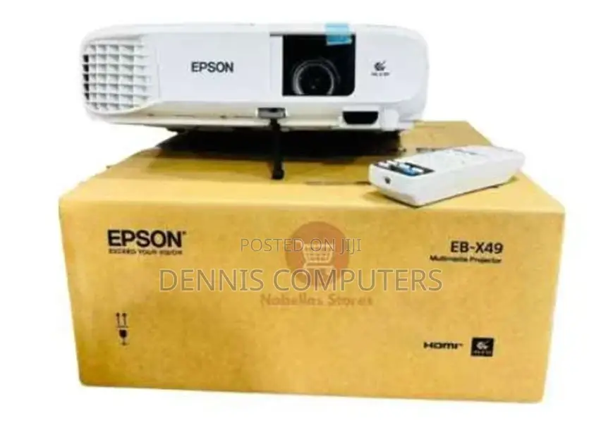 Epson Eb-X49 Xga 3600 Lumens Projector