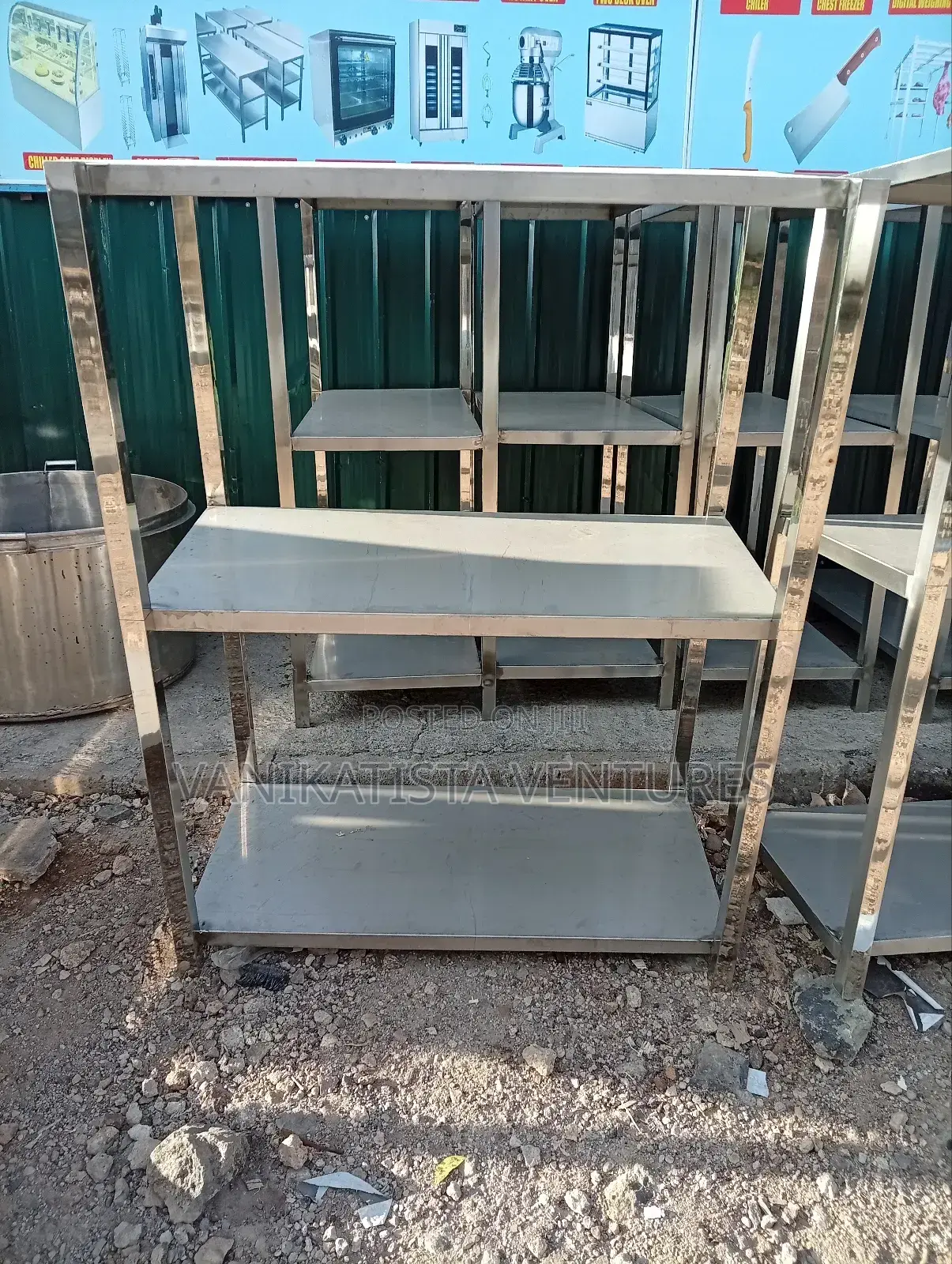 Stainless Steel Kitchen Racks 
Strong. Hygienic. Built to Last.