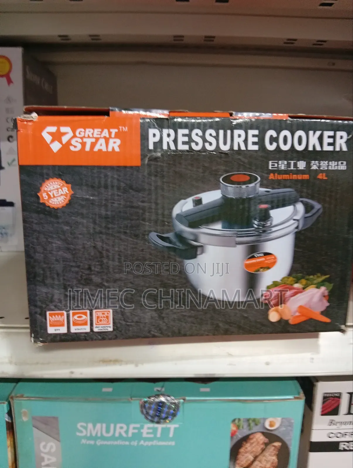 4l Great Star Pressure Cooker