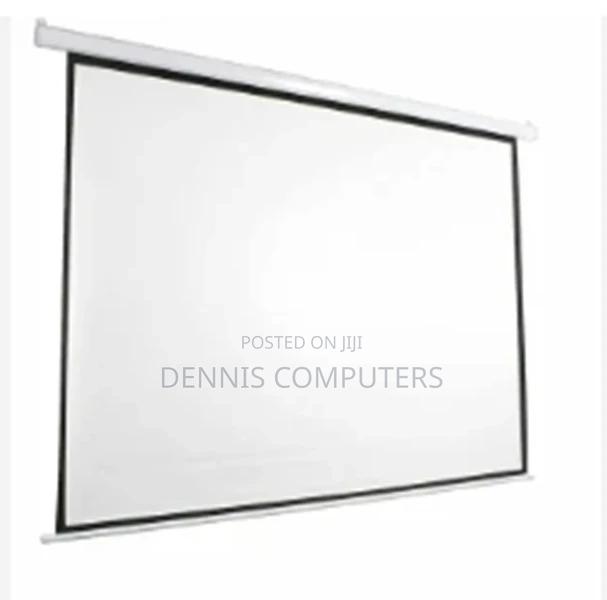 Lw Mps -180m - Manual Projector Screen 180 X 180 Cms (70 Inch By 70 In