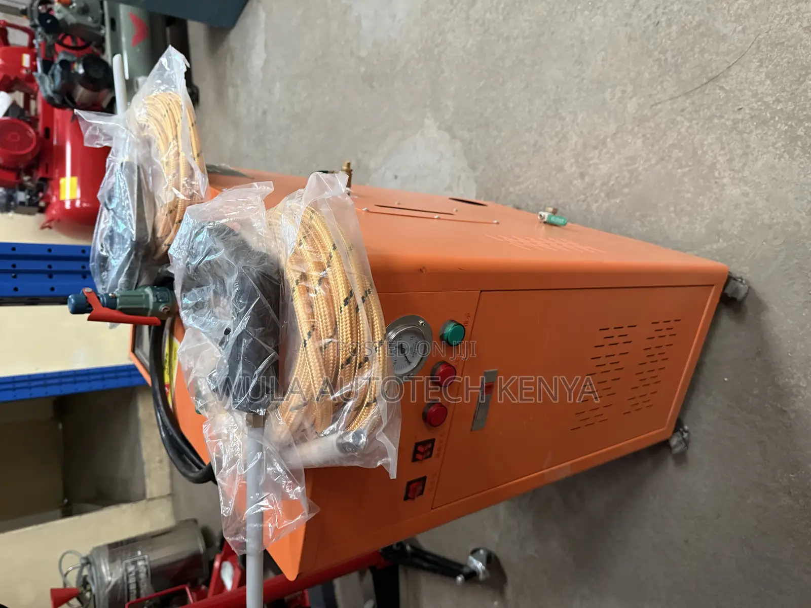 Yellow Color Sunshine Steaming Car Wash Machine