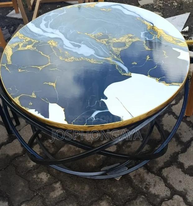 Ringed Coffee Table for Sale - main view