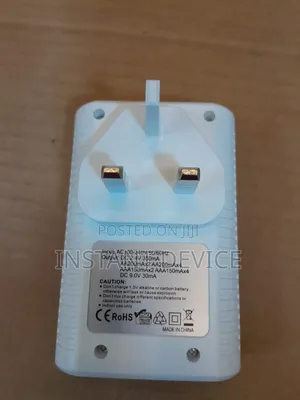 Battery Charger for Aa, Aaa and 9v Rechargeable Batteries