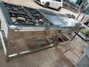 Gas Cooker, Commercial Combined Cooker