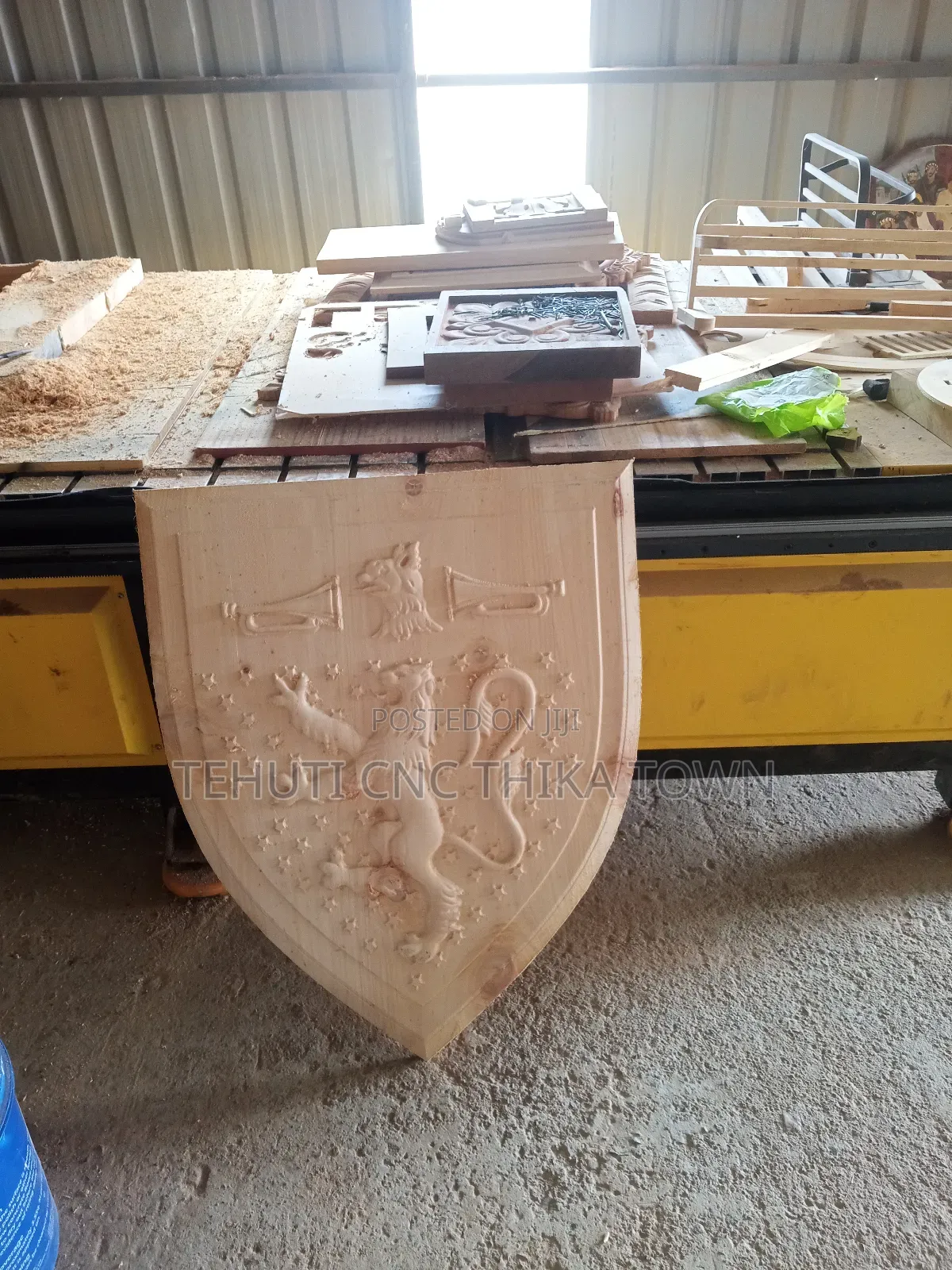 CNC 3d Solid Wood Carving