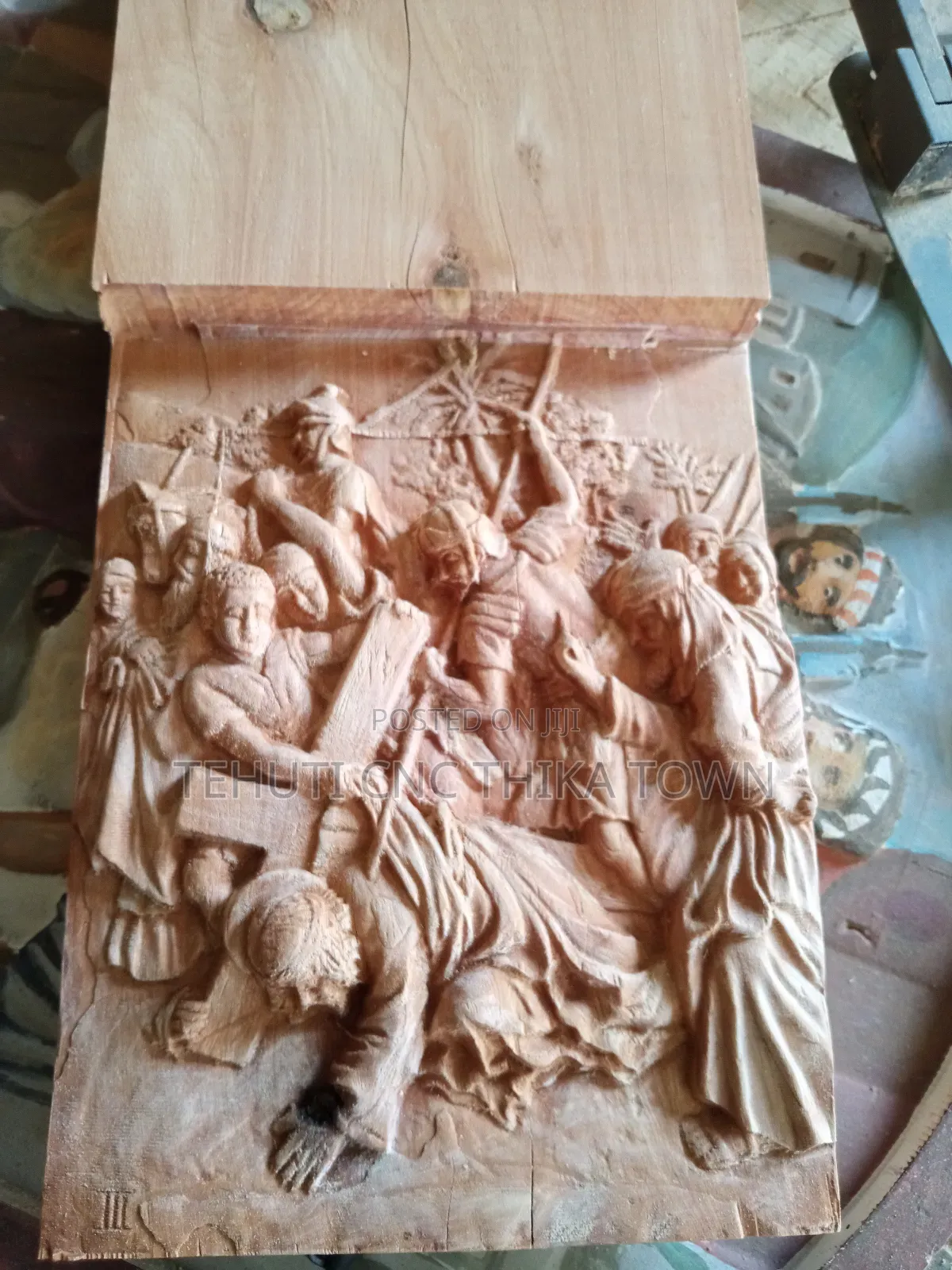 CNC 3d Solid Wood Carving
