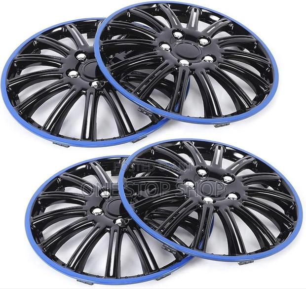 13" Wheel Abs Covers in Black - main view