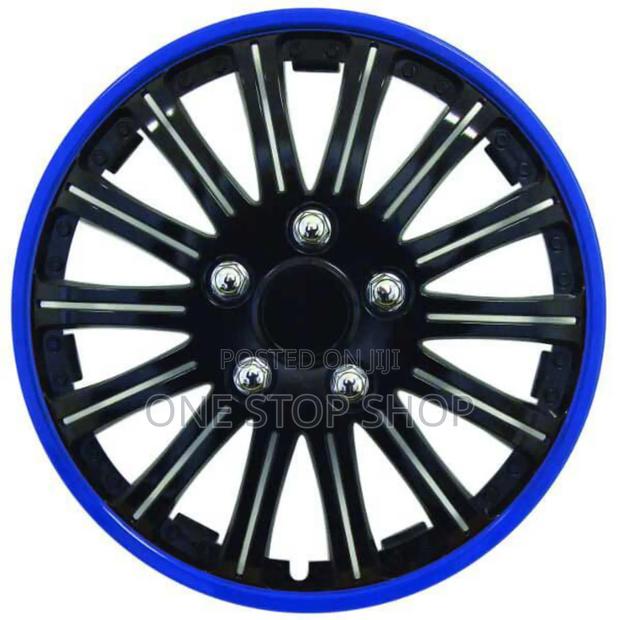 13inch Classy Sportish Black Abs Wheel Covers Set of 4pc