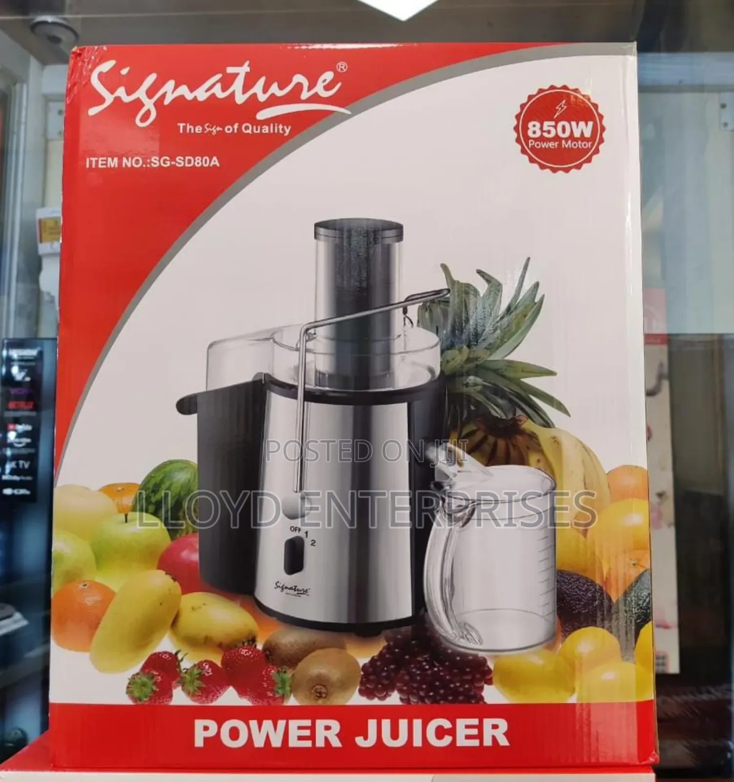 Signature Power Juicer 850watts