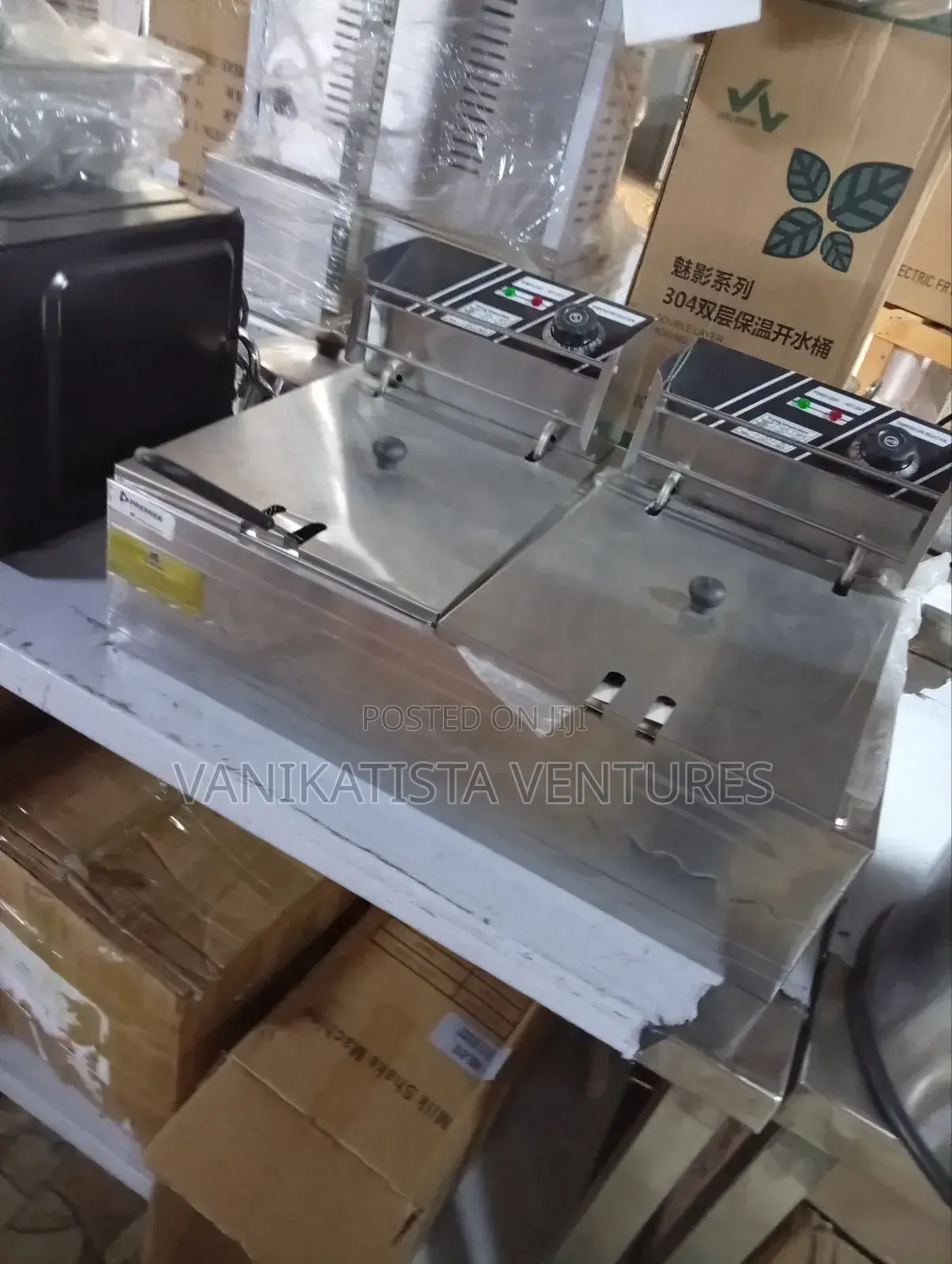 Deep Fryer Brand New Imported Premier Deep Fryer, 6*6 Litres