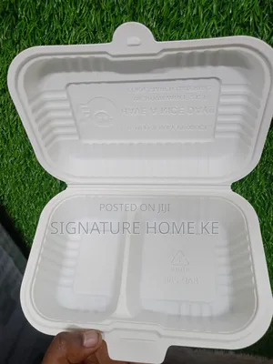 12ps Partitoned Disposable Lunch Box/Food Storage Container