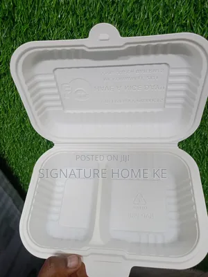 12ps Partitoned Disposable Lunch Box/Food Storage Container