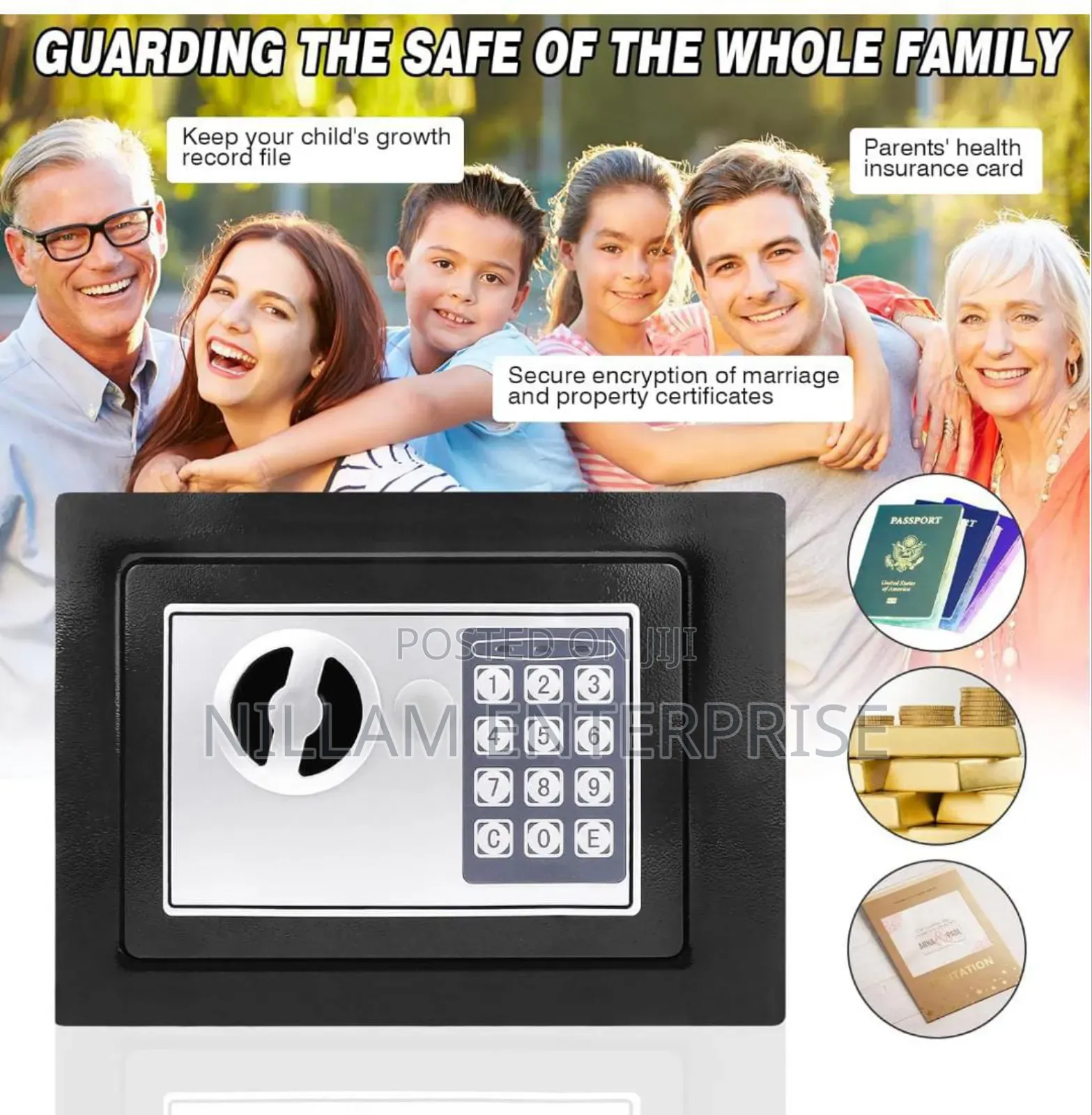 Electronic Mini Safe Box